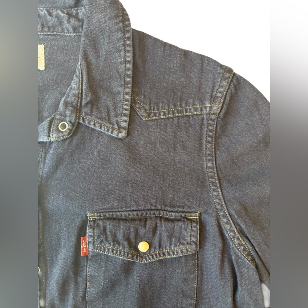 Levi's women’s Denim Western size Large - Picture 5 of 14